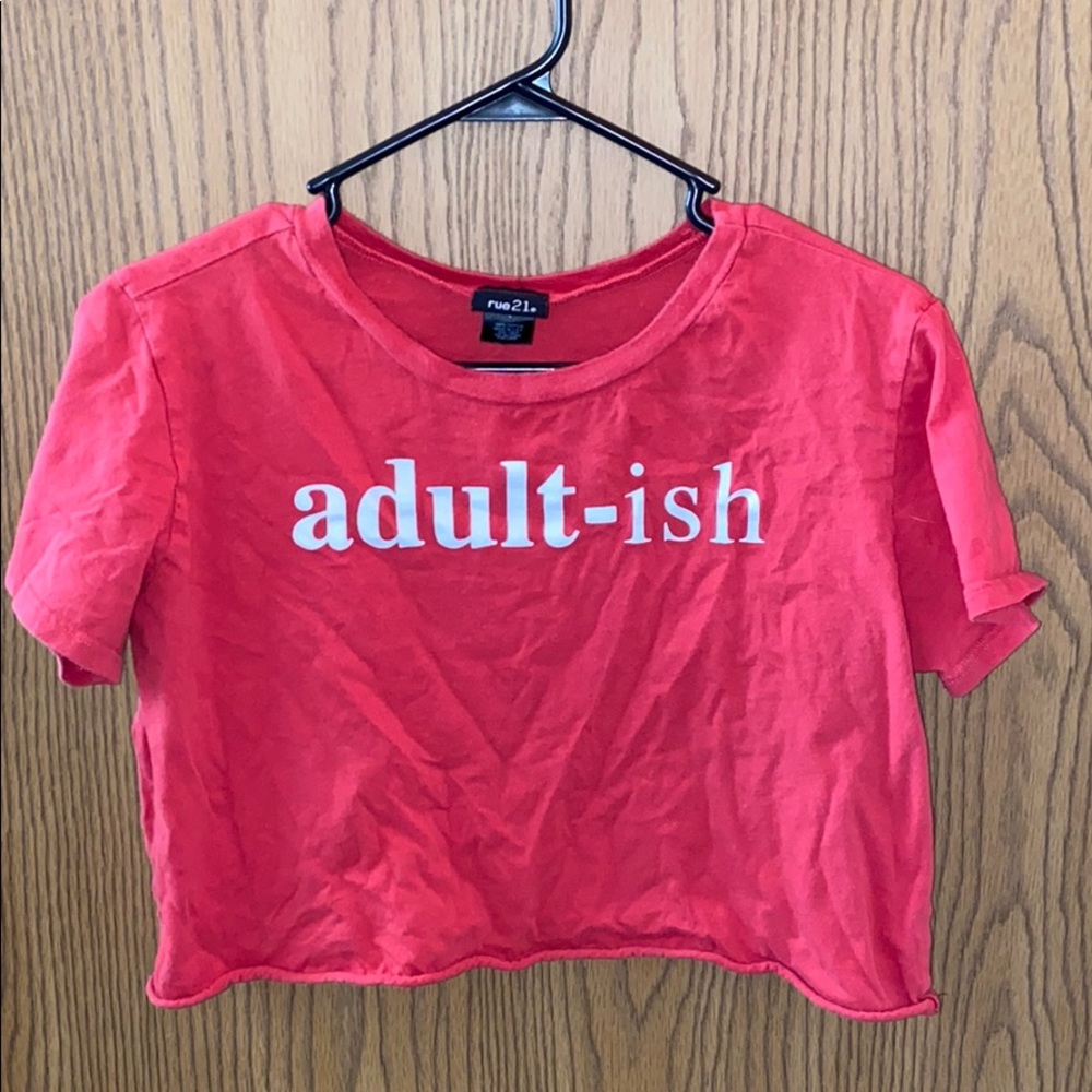 Adult-ish crop top